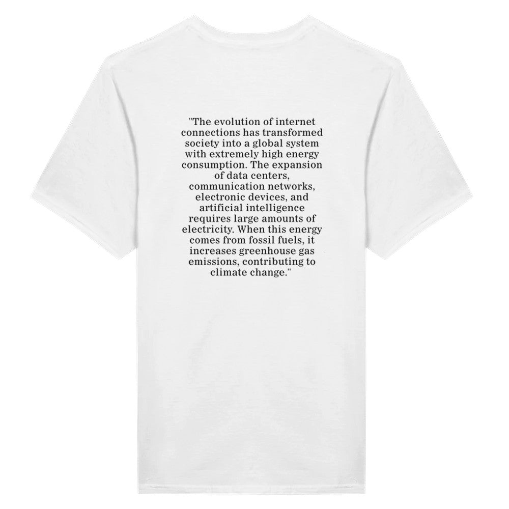 Digital Climate Connection Graphic T-Shirt - Premium Soft Cotton Tee - Kawaii Therapy Shop
