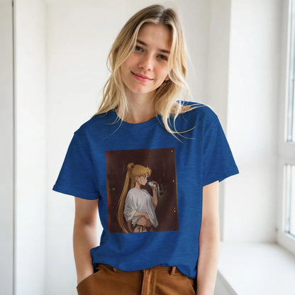 Sailor Moon Graphic T-Shirt - Premium Soft Cotton Tee - Kawaii Therapy Shop