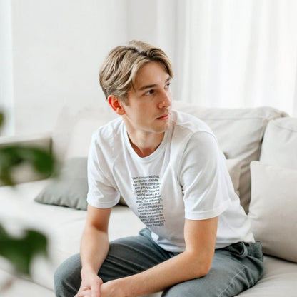 Linus Torvalds Computer Science Quote Premium Cotton T-Shirt - Kawaii Therapy Shop