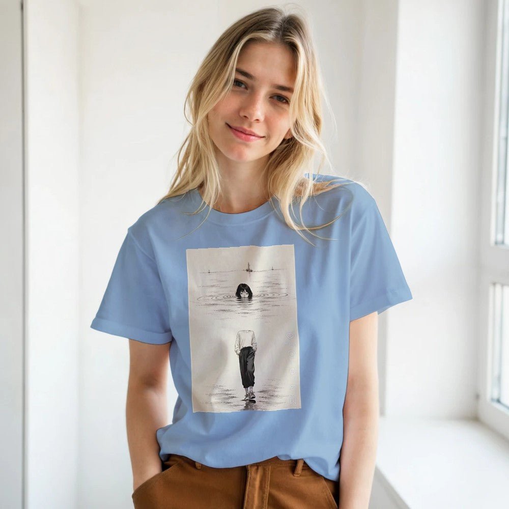 Fluting Girl Me Graphic T-Shirt – Premium Soft Cotton Tee - Kawaii Therapy Shop