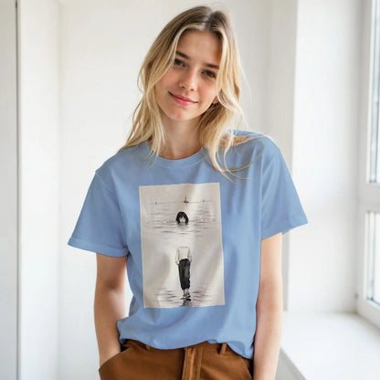 Fluting Girl Me Graphic T-Shirt – Premium Soft Cotton Tee - Kawaii Therapy Shop