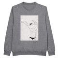 Felpa Girocollo Minimal Style Donna - Premium Unisex - Kawaii Therapy Shop