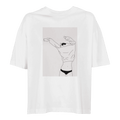 Canotta Donna Stile Minimal Cat - Cotone Morbido e Design Moderno - Organic In Conversion Women's Oversized T-shirt | SOL'S Boxy Women 03807 - Kawaii Therapy Shop