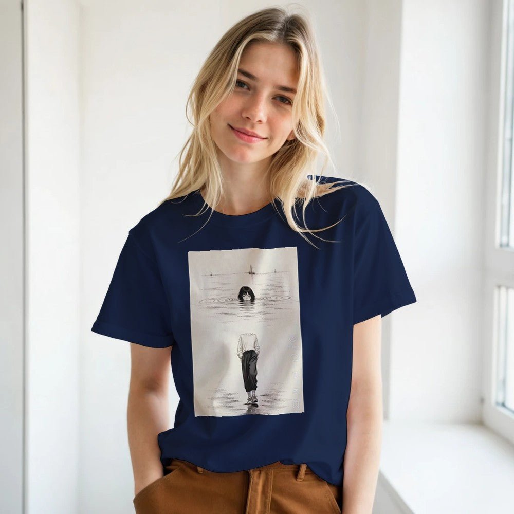 Fluting Girl Me Graphic T-Shirt – Premium Soft Cotton Tee - Kawaii Therapy Shop