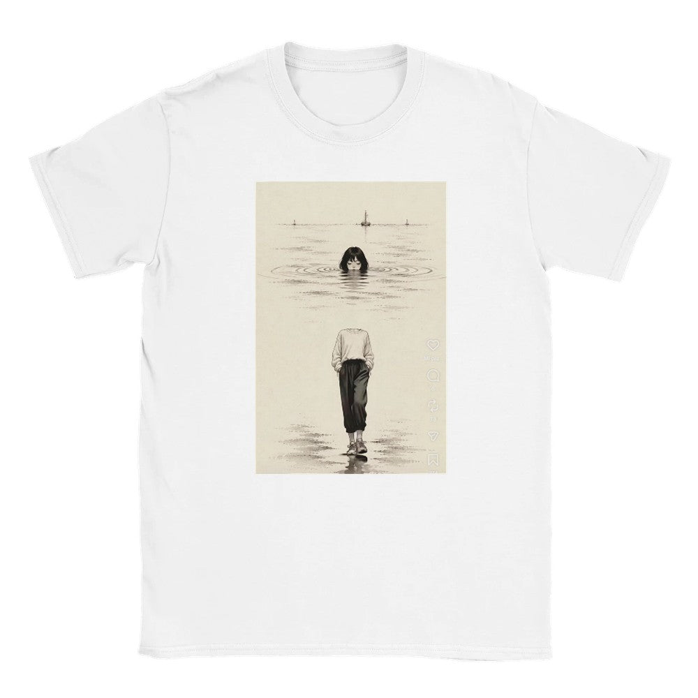 Fluting Girl Me Graphic T-Shirt – Premium Soft Cotton Tee - Kawaii Therapy Shop