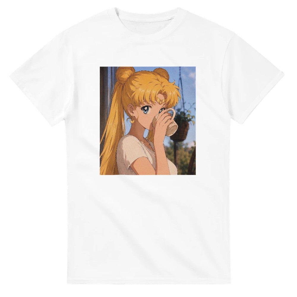 Sailor Moon Graphic T-Shirt - Premium Heavyweight Cotton Casual Tee - Kawaii Therapy Shop