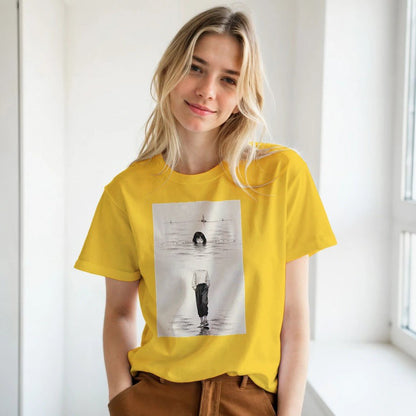 Fluting Girl Me Graphic T-Shirt – Premium Soft Cotton Tee - Kawaii Therapy Shop