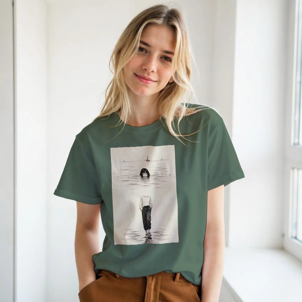 Fluting Girl Me Graphic T-Shirt – Premium Soft Cotton Tee - Kawaii Therapy Shop