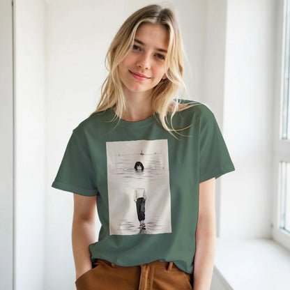 Fluting Girl Me Graphic T-Shirt – Premium Soft Cotton Tee - Kawaii Therapy Shop