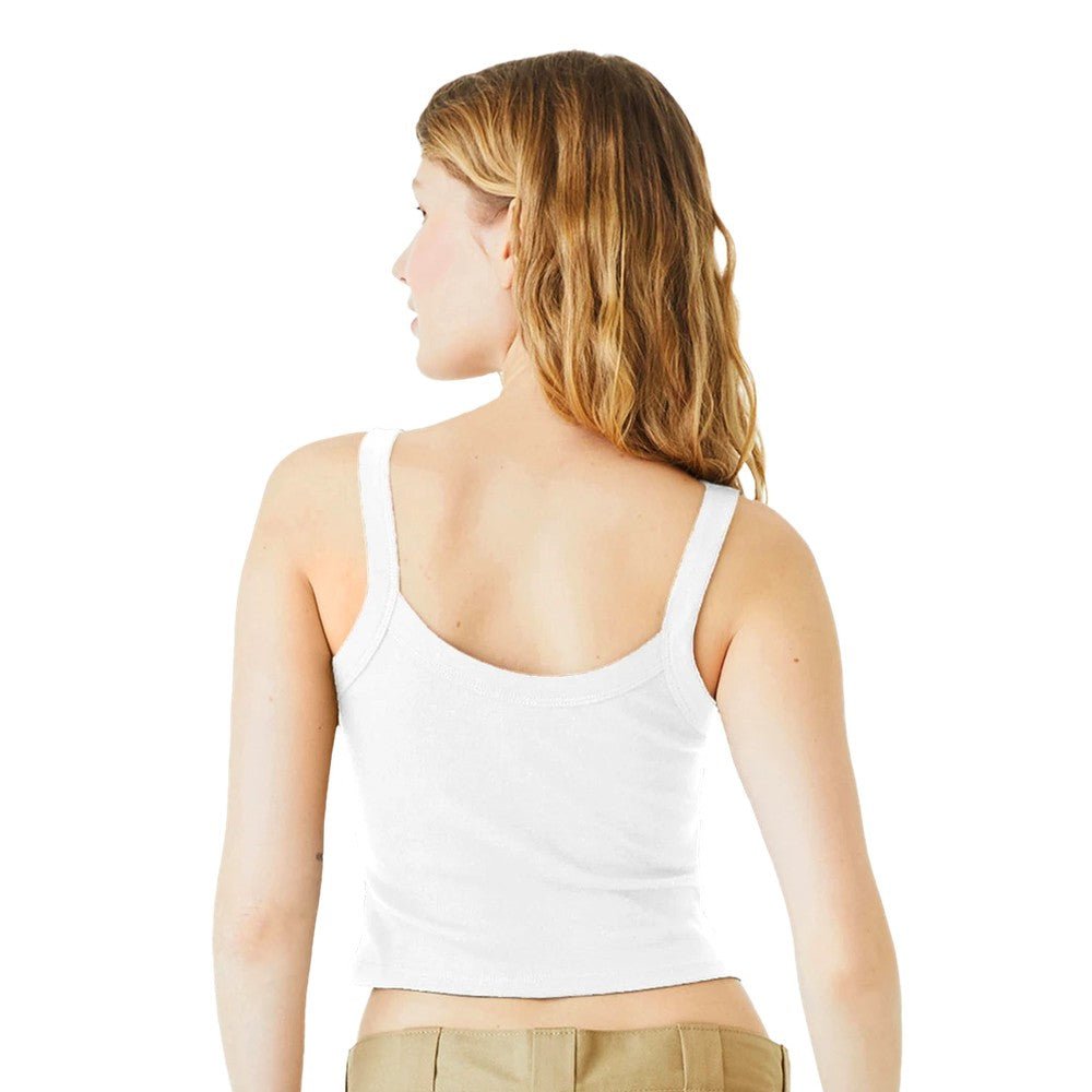 Canotta Donna Stile Minimal Cat - Cotone Morbido e Design Moderno - Kawaii Therapy Shop