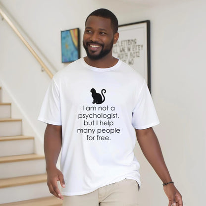 I Am Not A Psychologist But I Help Many People For Free T-Shirt - Premium Quality Graphic Tee - Kawaii Therapy Shop